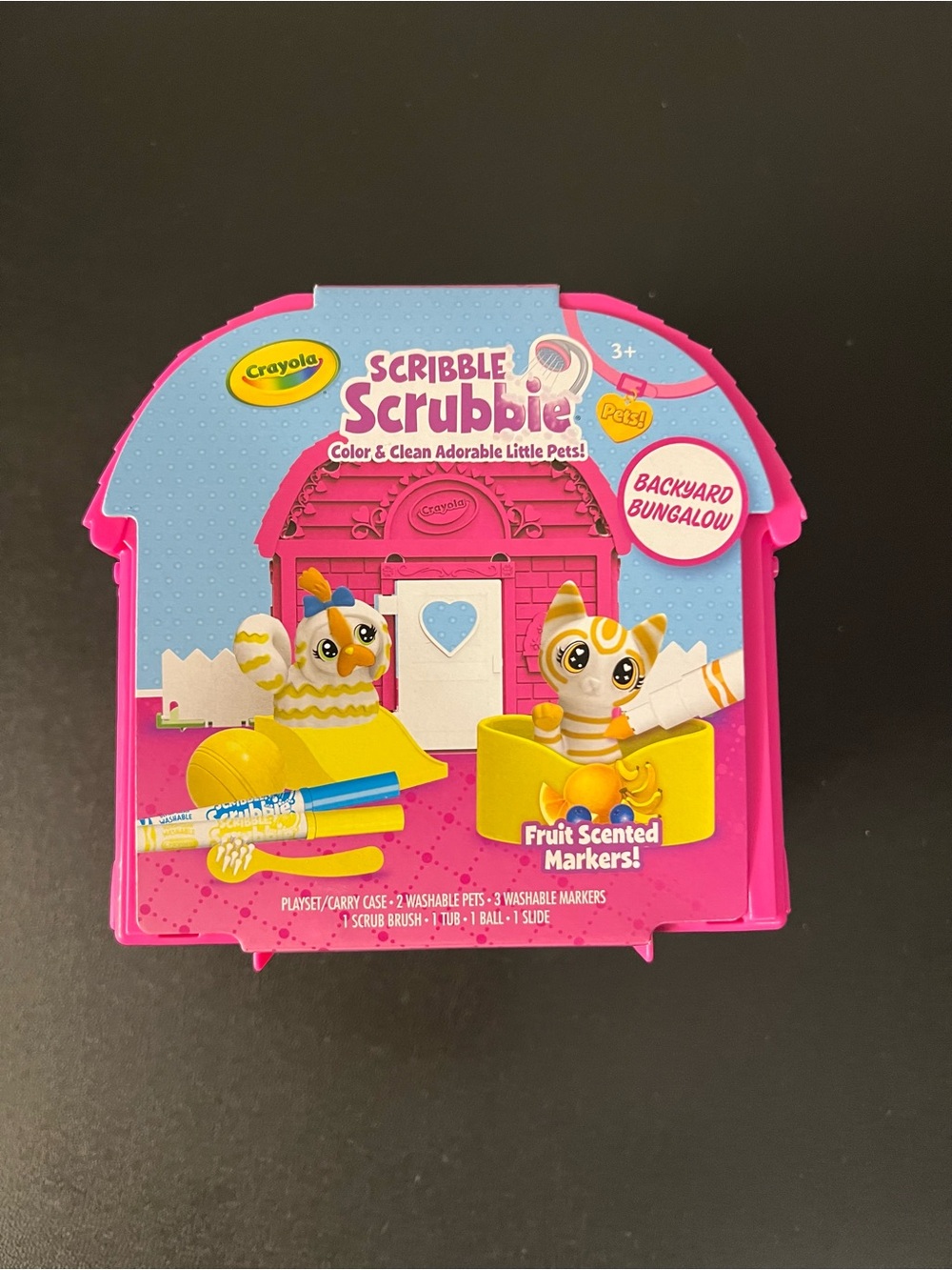 Crayola Scribble Scrubbie Color and Clean Adorable Little Pets New